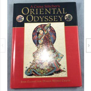 Oriental Odyssey 4 Elements Chinese Japanese Cross Stitch Graphs Embroidery Book